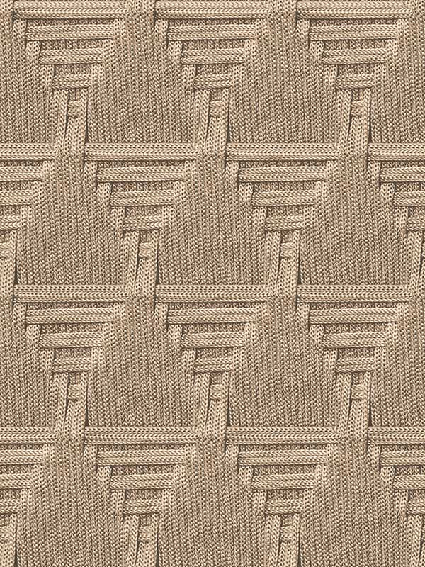Rope Weave Diamond fabric in beige color - pattern number VRNO07-886 - by Veer Decor in the Nomade collection