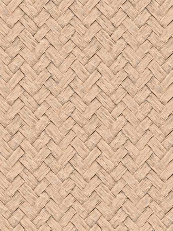 Faux Natural Weave fabric in taupe color - pattern number VRNO08-096 - by Veer Decor in the Nomade collection
