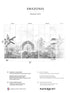 Amazonia Pack 1 2 3 fabric in gray color - pattern number 8184-BDL-AC3 - by Veer Decor in the Papermint Wall Murals collection