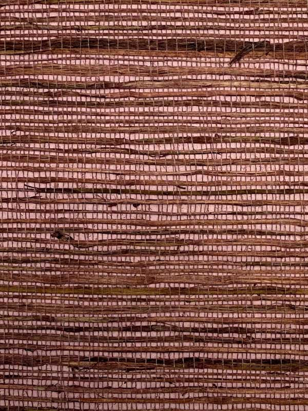 GWP SH fabric in rosewood color - pattern number GWP SH-8 ROSEWOOD - by Europatex in the Grasscloth by Europatex collection