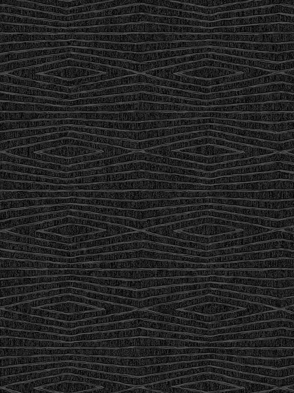 Daystone fabric in black color - pattern number ZA8013 - by Ronald Redding in the Tea Garden Second Edition collection