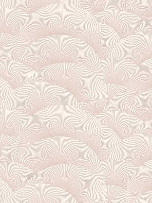 Morning Shell fabric in blush color - pattern number ZA8026 - by Ronald Redding in the Tea Garden Second Edition collection