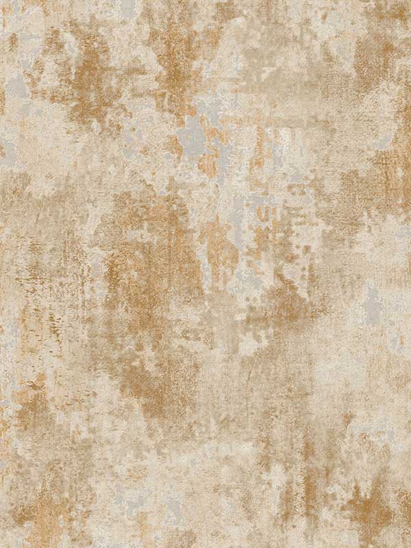 Worn Plaster fabric in beige gold color - pattern number IT29962 - by Galerie in the Italian Textures 3 collection