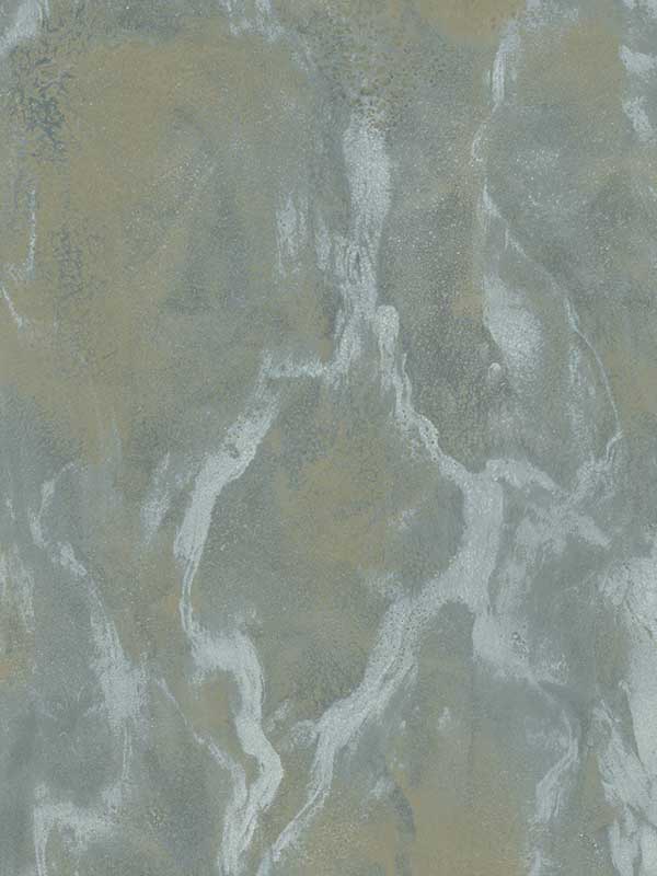 Faux Marble fabric in blue gold color - pattern number IT42576 - by Galerie in the Italian Textures 3 collection
