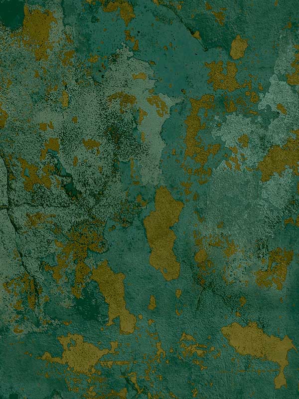 Rustic Worn Plaster fabric in green color - pattern number IT9785 - by Galerie in the Italian Textures 3 collection