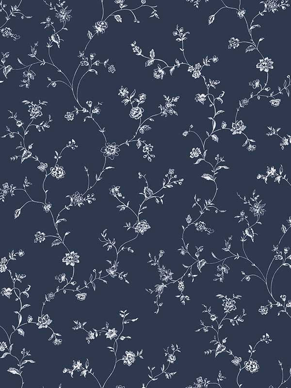 Finesse Choke fabric in blue color - pattern number G67863 - by Galerie in the Miniatures 3 collection