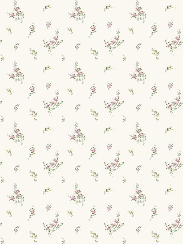 Small Sprigs fabric in green color - pattern number G67918 - by Galerie in the Miniatures 3 collection