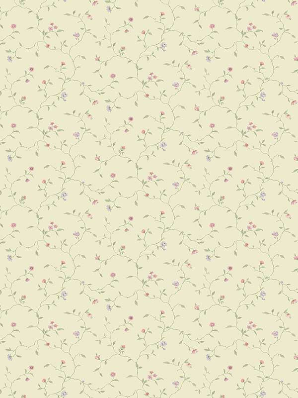 Spikey Trail fabric in green color - pattern number G67922 - by Galerie in the Miniatures 3 collection