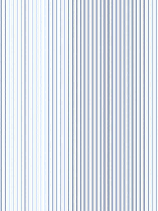 Ticking Stripe fabric in blue color - pattern number G67927 - by Galerie in the Miniatures 3 collection