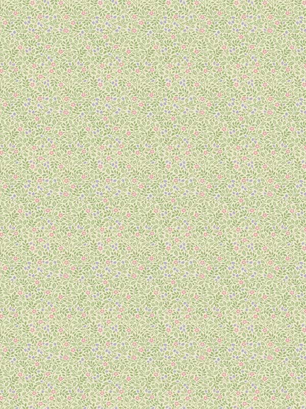 Full Mini fabric in green color - pattern number G68706 - by Galerie in the Miniatures 3 collection