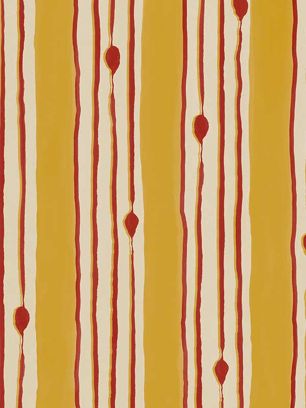 Minuano wallpaper in lemon color - pattern number WP30238 - by Mind the Gap in the Jazz Live collection