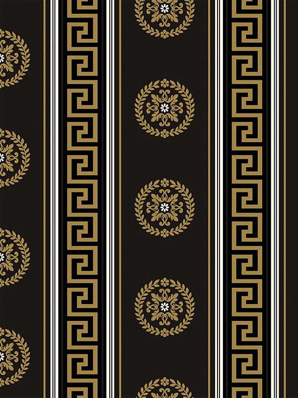 Classico fabric in oro color - pattern number WH40106 - by Seabrook in the Piano collection