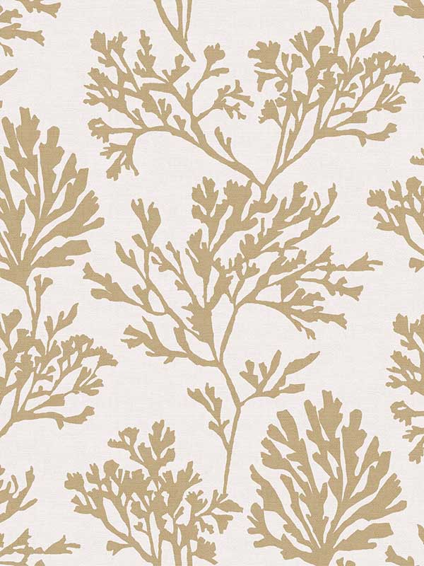 Tortuga Coral Weave wallpaper in gold color - pattern number 4172-82002 - by A Street Prints in the Sea Salt collection