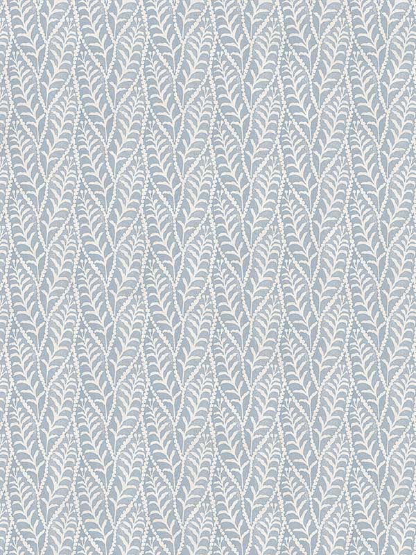 Coleus Leaves wallpaper in blue color - pattern number 4148-27469 - by Chesapeake in the PrintWorks collection