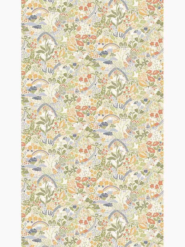 Taget mural in light green color - pattern number MBRD29036 - by York in the Daydream collection