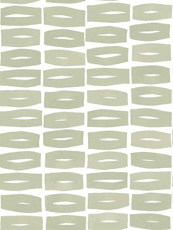 Modernist Motif wallpaper in leaf color - pattern number ZM2862 - by York in the Artisan Studio collection