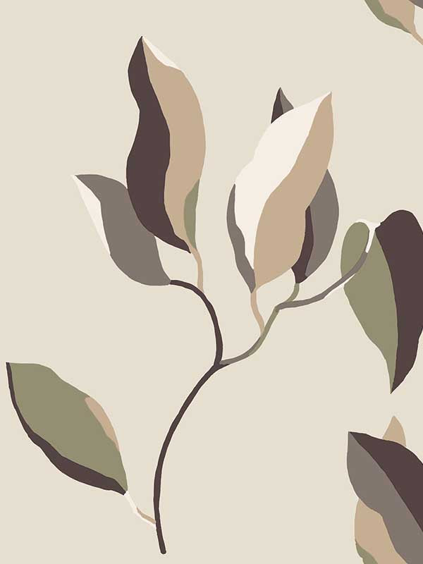 Brushwork Branches wallpaper in violet color - pattern number ZM2875 - by York in the Artisan Studio collection