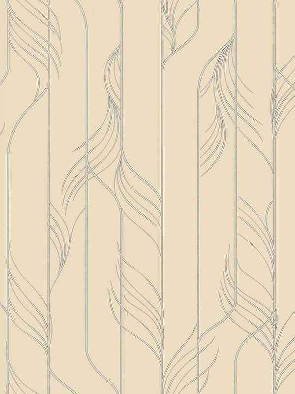 Elemental Thread wallpaper in neutral pearl & silver color - pattern number DF3303 - by Candice Olson in the Decadence Second Edition collection