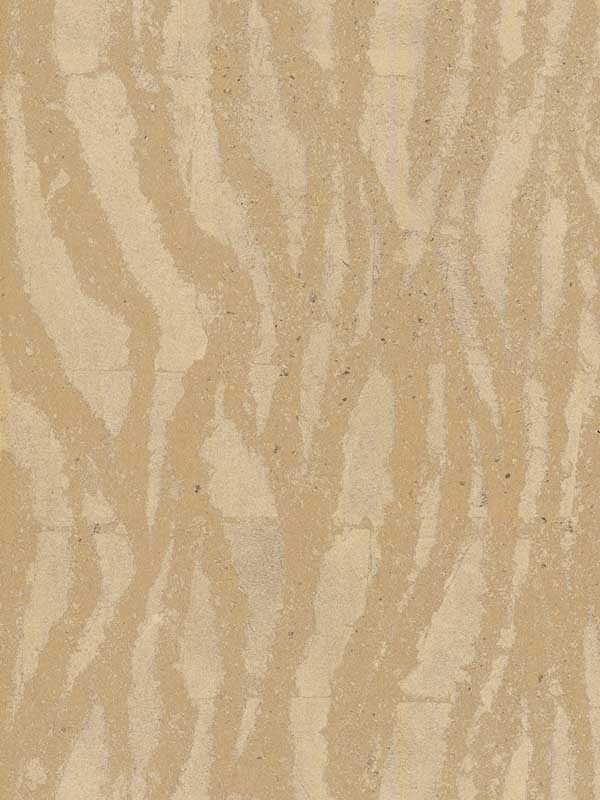 Zebra Chic wallpaper in antique gold color - pattern number DF3391 - by Candice Olson in the Decadence Second Edition collection