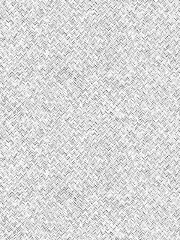 Herringbone Weave fabric in grey color - pattern number 47480 - by Galerie in the Flora collection