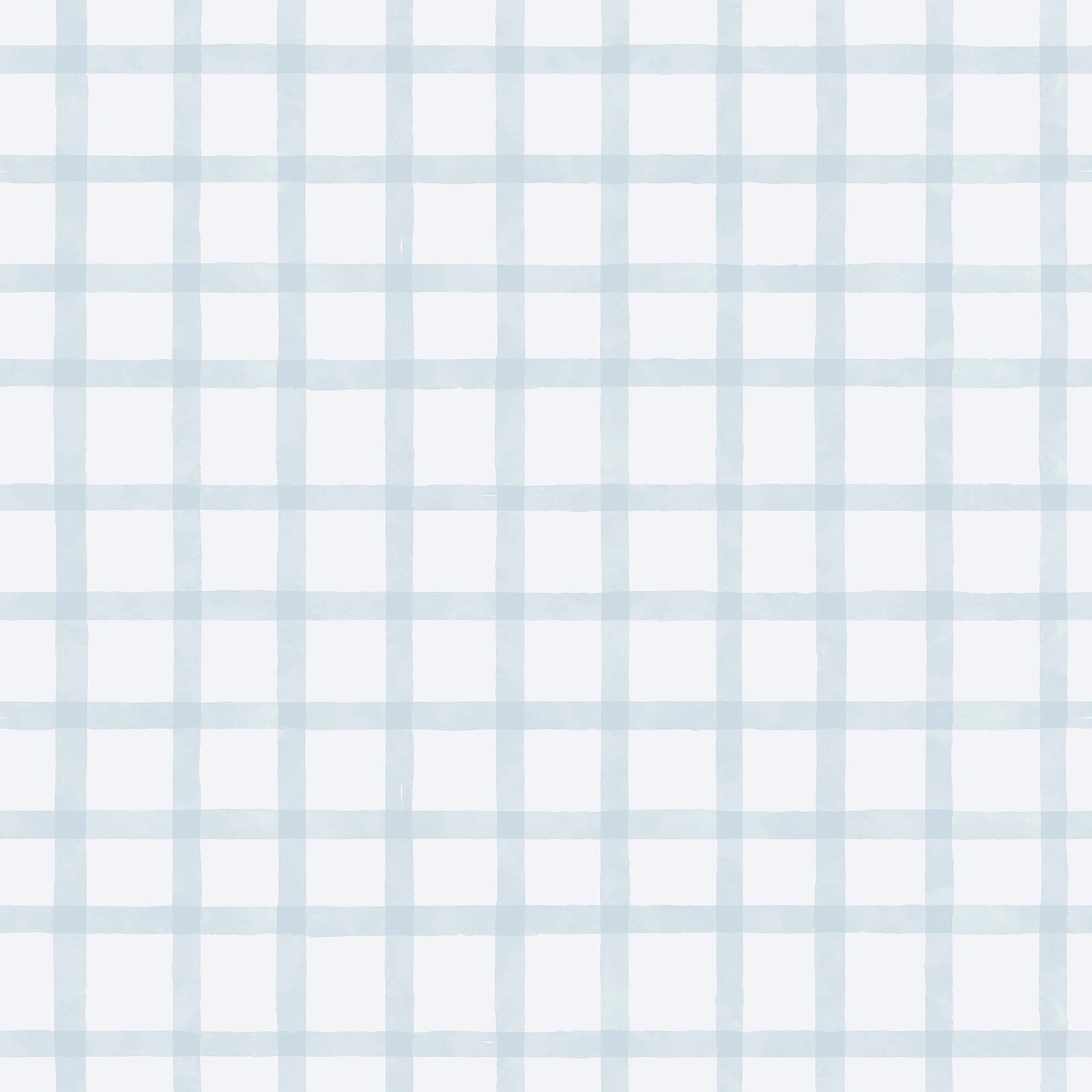 Watercolour Checks Wallpaper in Blue color - pattern number 290-2 - by Galerie in the Bambino collection