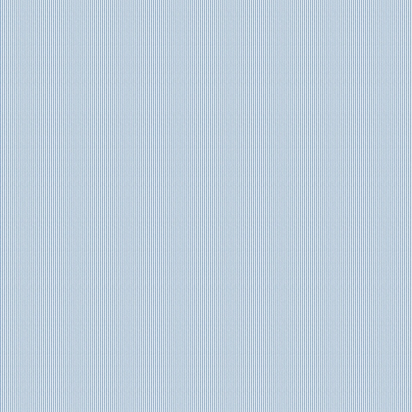 Tiny Stripes Wallpaper in Blue color - pattern number 292-2 - by Galerie in the Bambino collection