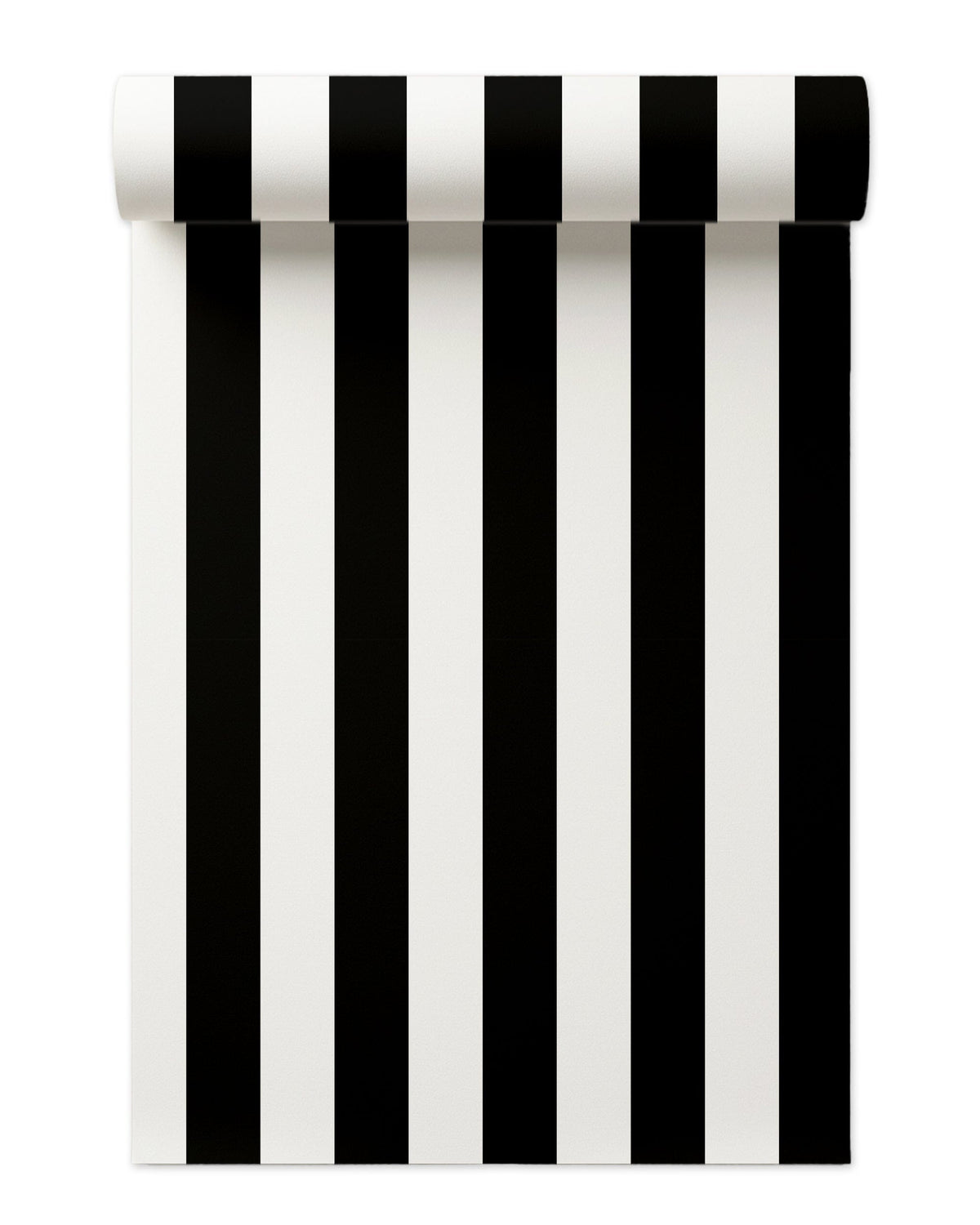 3 in Stripes Wallpaper in Black color - pattern number KK17024_Black_KH300 - by Katie Kime in the collection