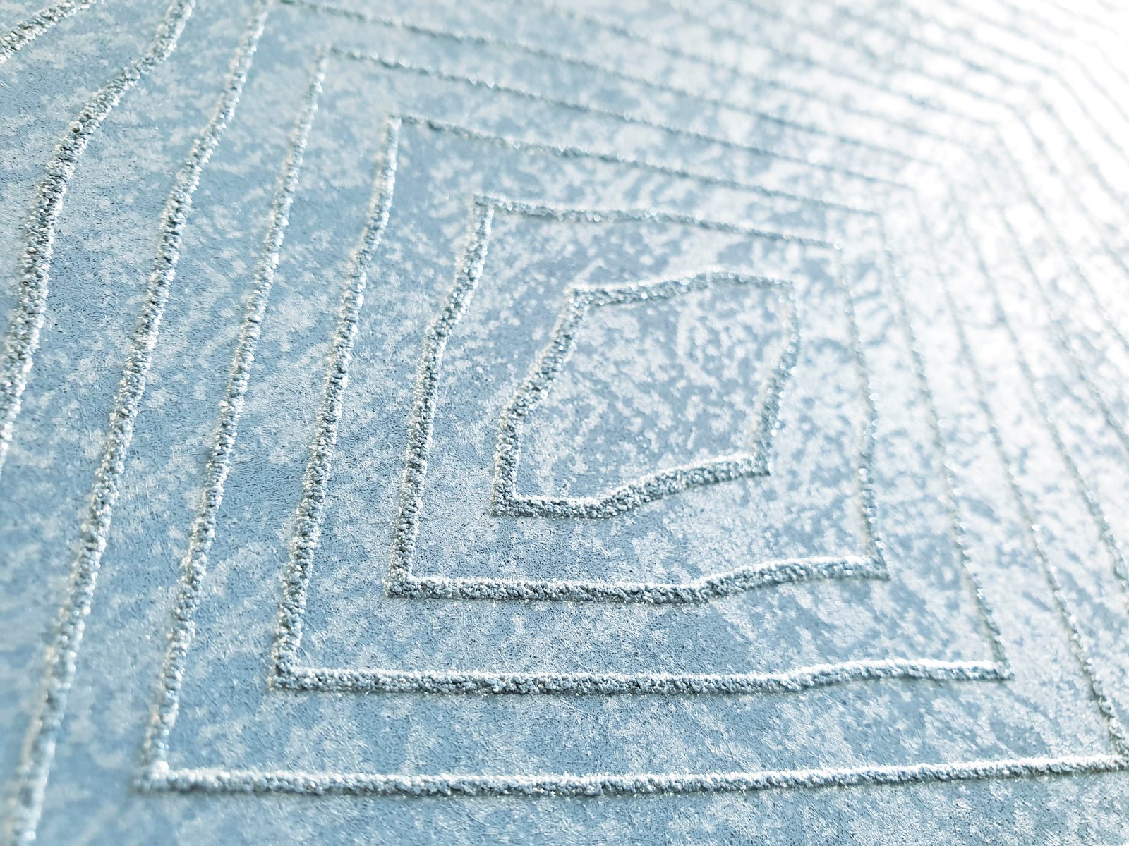 Flow Windy blue wallpaper in blue color - pattern number GH30031-23 - by Galerie in the Slow Living collection