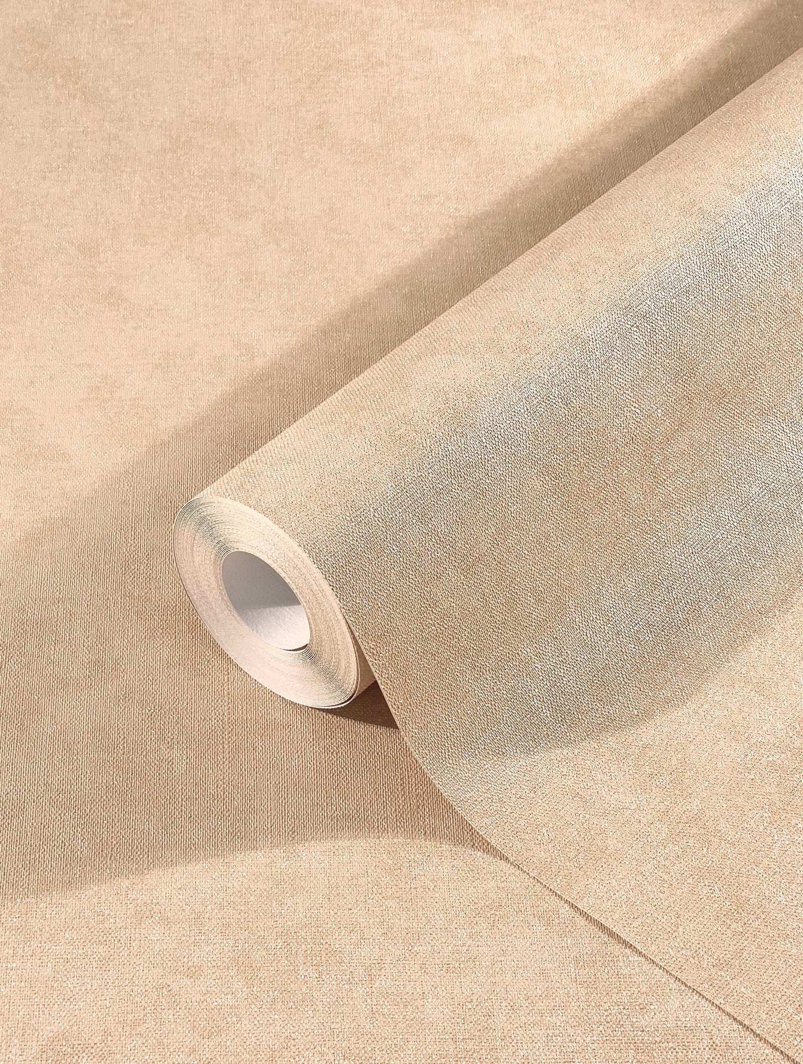 Linen Texture wallpaper in bronze brown color - pattern number 32433 - by Galerie in the The New Textures collection