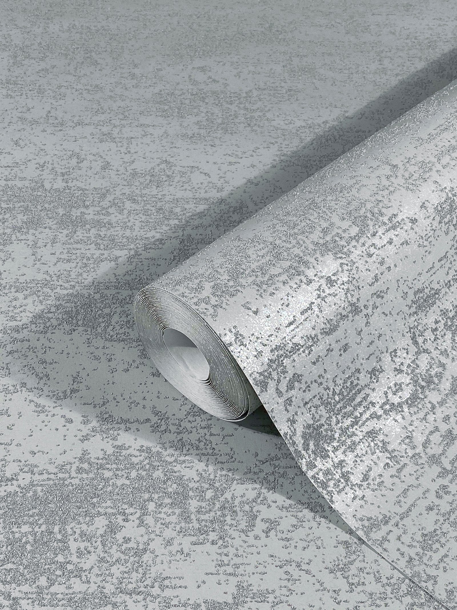 Sand Texture wallpaper in silver grey color - pattern number NT32508 - by Galerie in the The New Textures collection