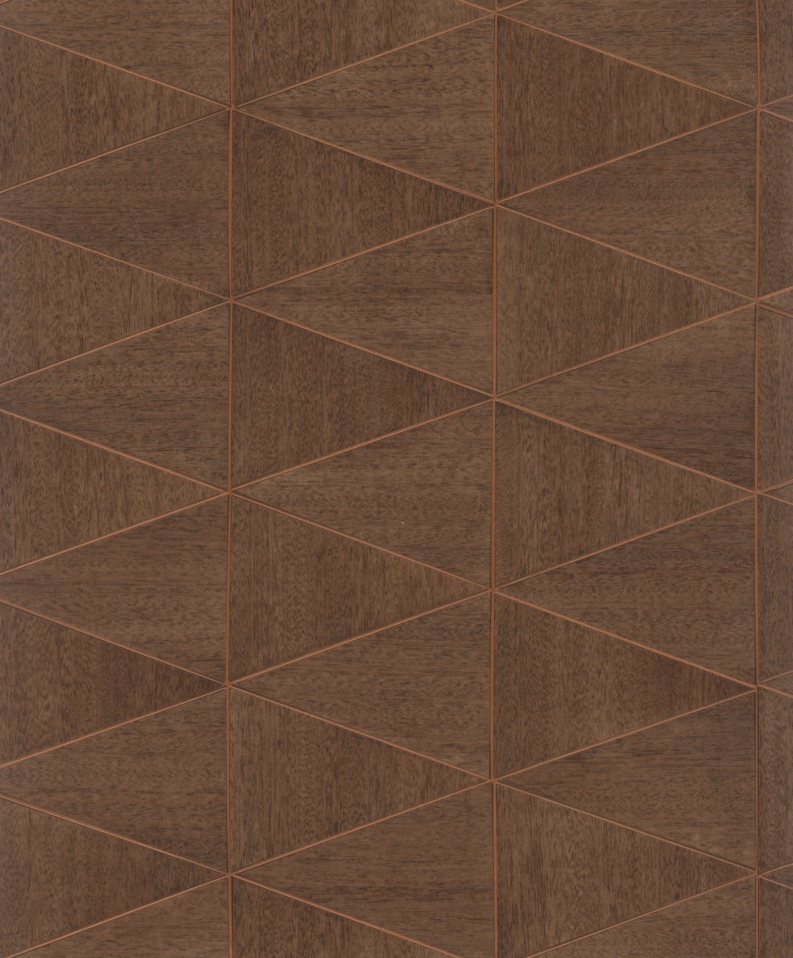 Graphic wallpaper in bronze brown color - pattern number 33361 - by Galerie in the The Woods and Wicker collection