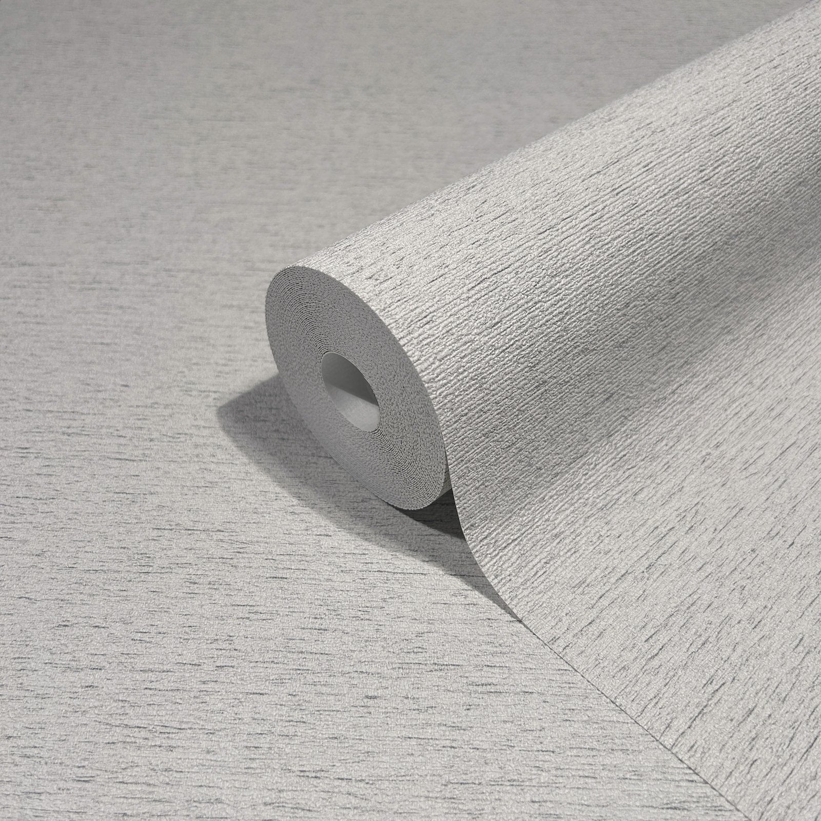 Structure wallpaper in silver grey color - pattern number 33369 - by Galerie in the The Woods and Wicker collection