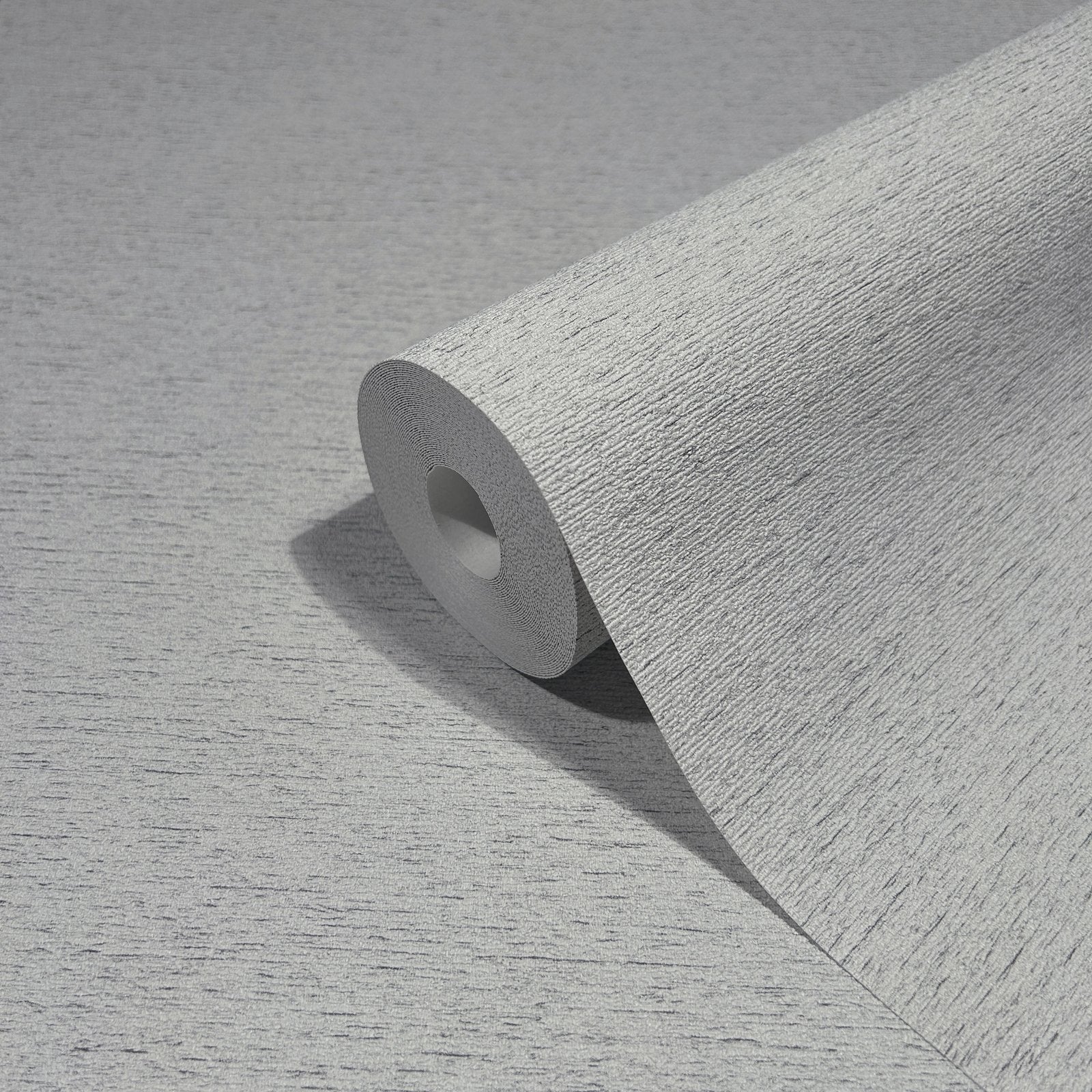 Structure wallpaper in silver grey color - pattern number 33370 - by Galerie in the The Woods and Wicker collection