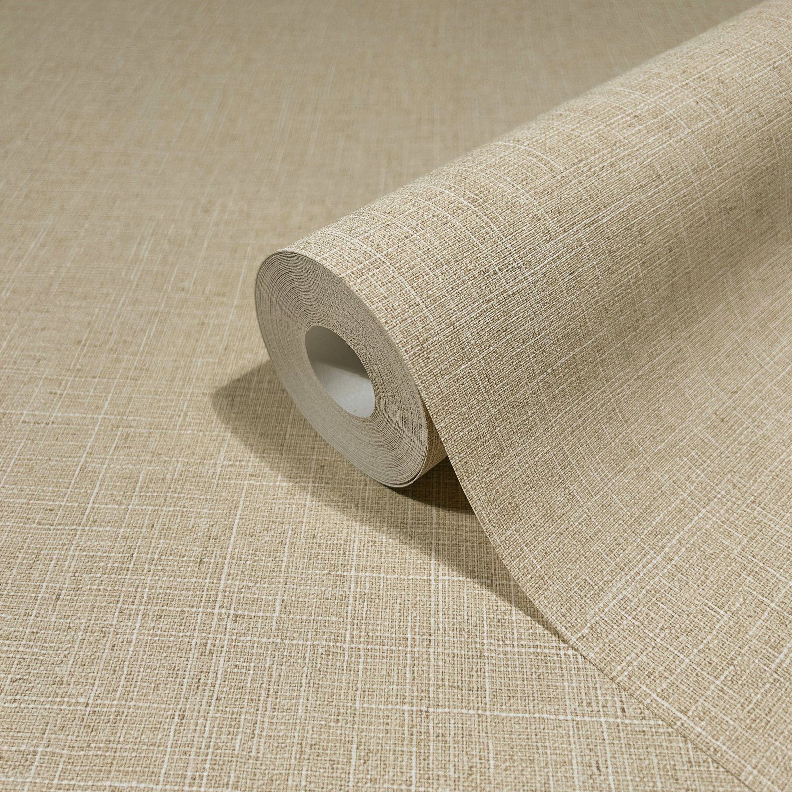 Uni wallpaper in beige color - pattern number 33392 - by Galerie in the The Woods and Wicker collection