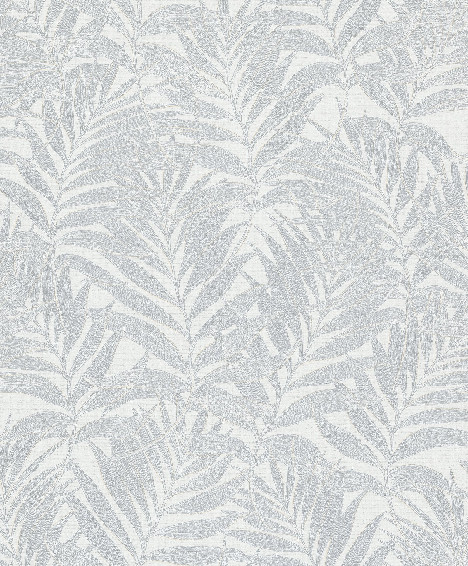 Botanical wallpaper in silver grey color - pattern number 34001 - by Galerie in the Hotel collection