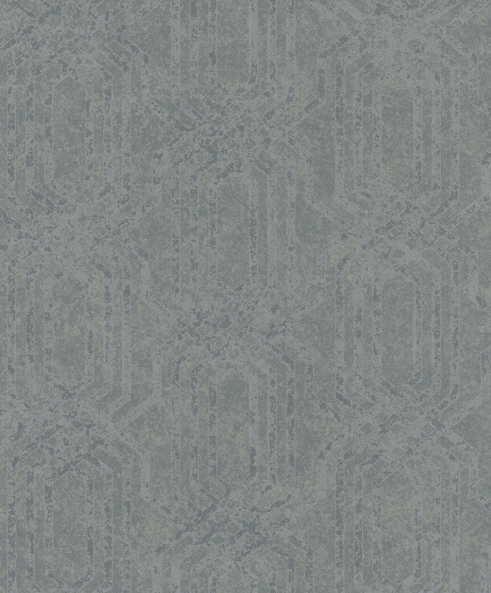 Geo wallpaper in silver grey color - pattern number 34040 - by Galerie in the Hotel collection