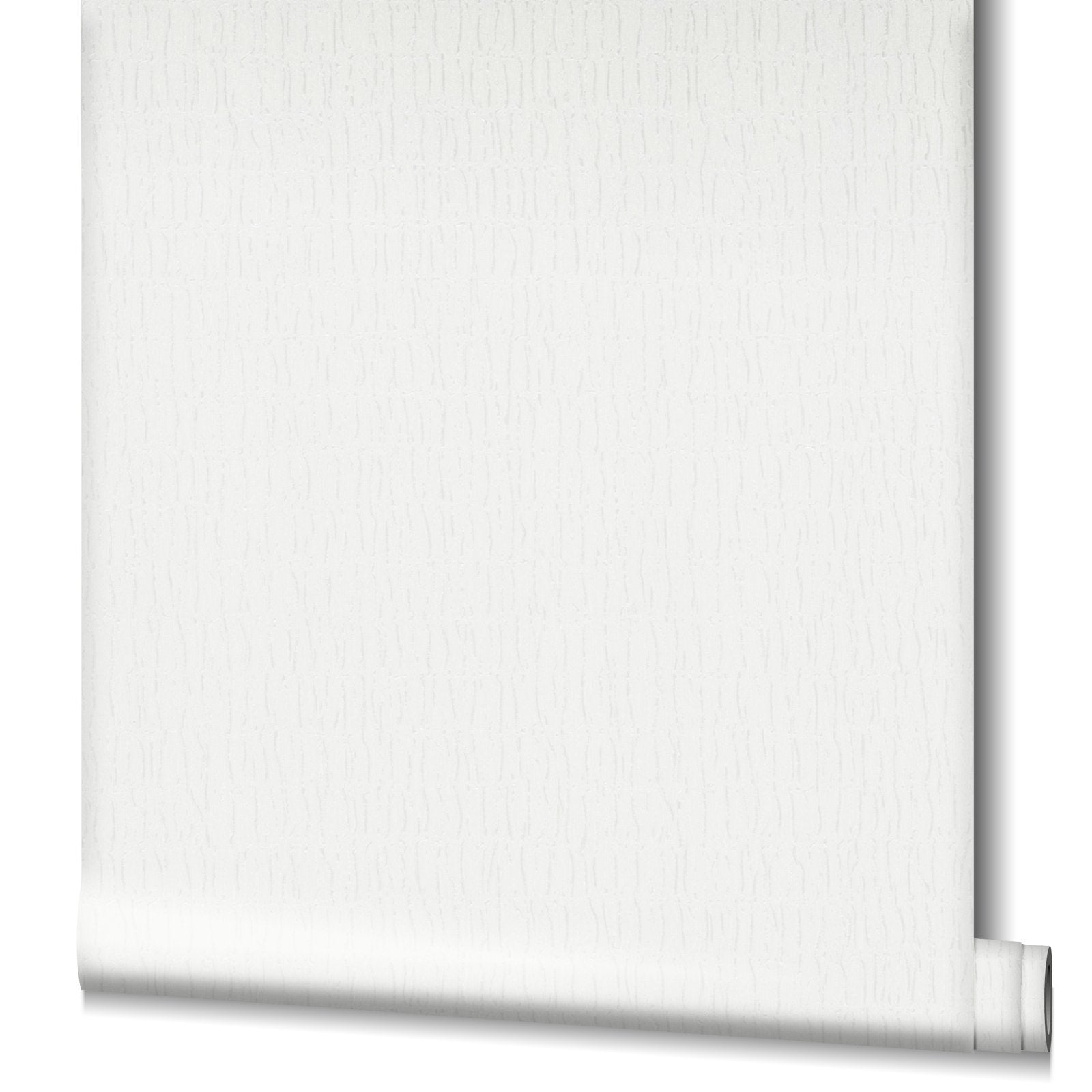 Ruche Silk wallpaper in white color - pattern number 34501 - by Galerie in the Kumano collection