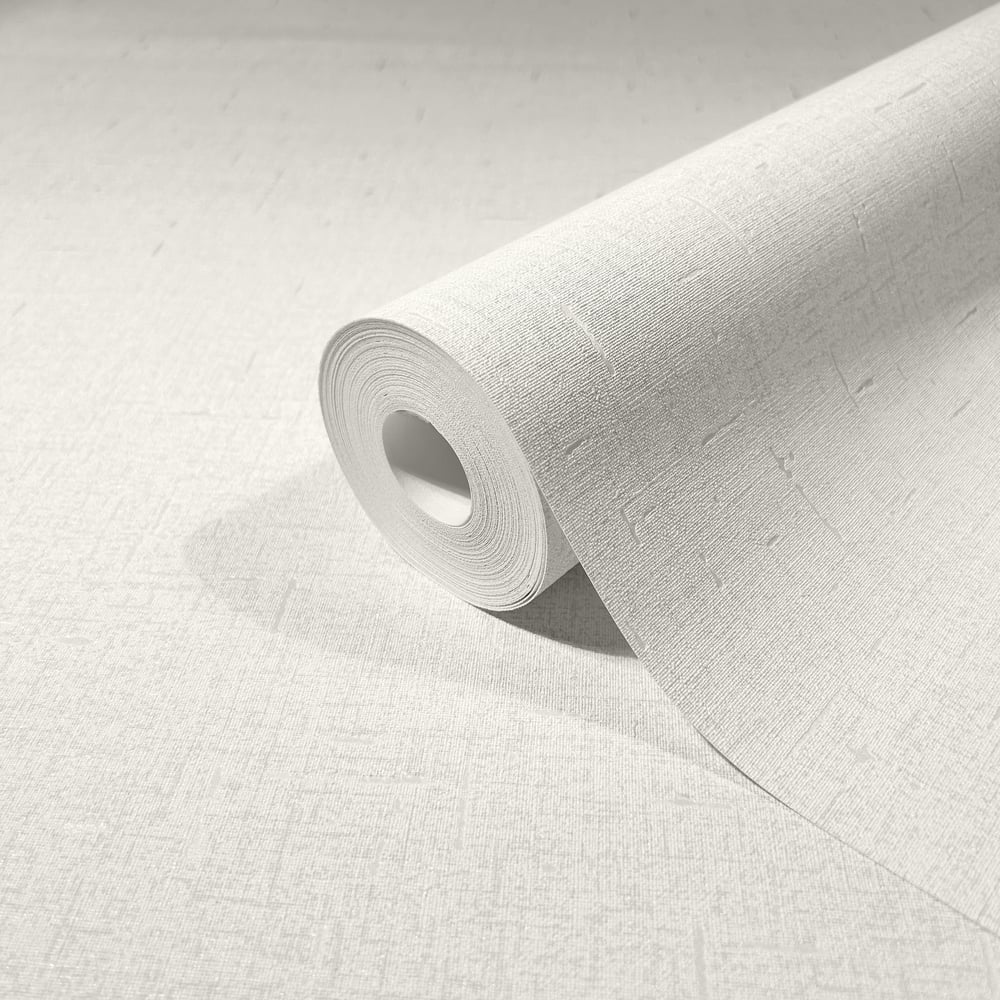 Uni Wallpaper in white color - pattern number 35115 - by Galerie in the City Romance collection