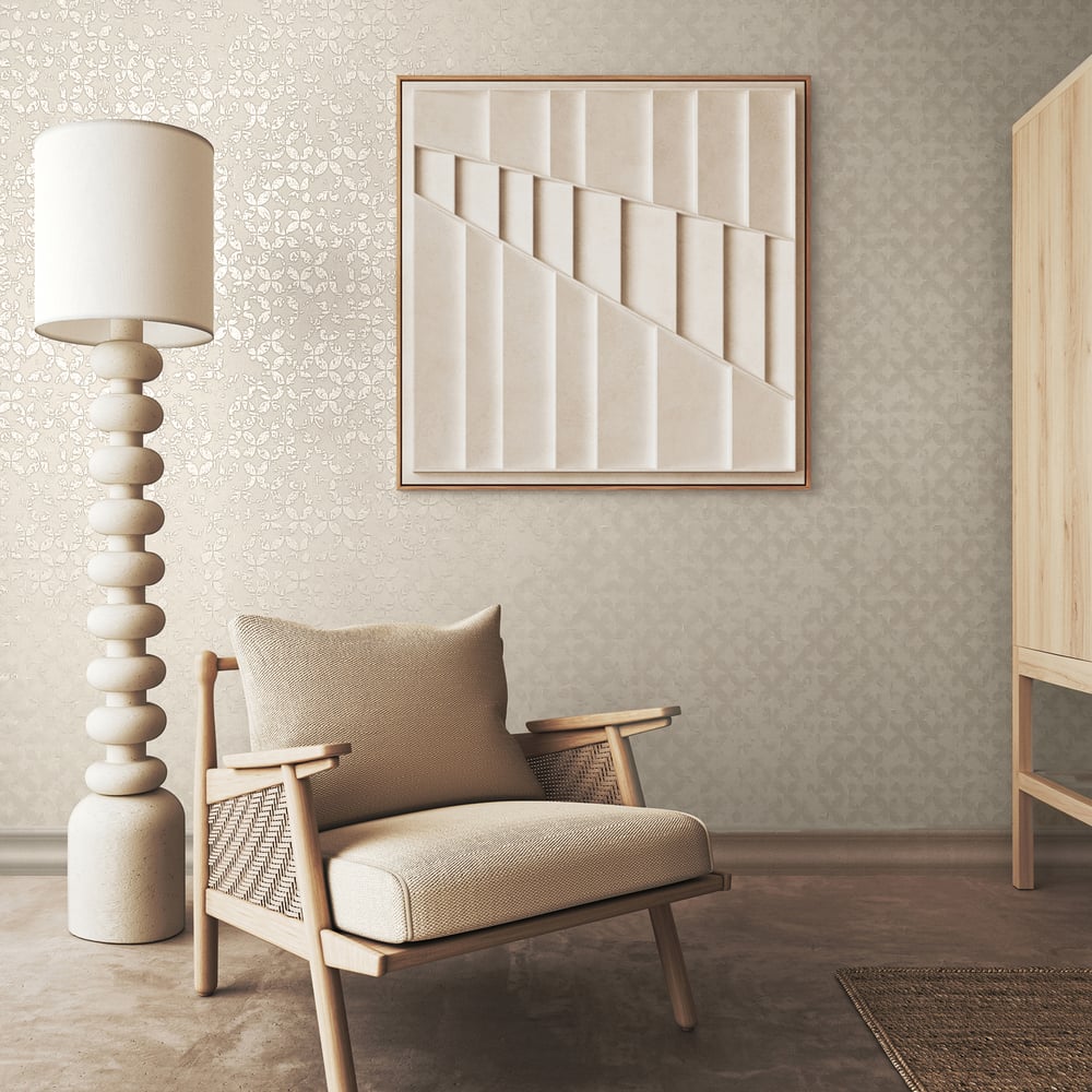 Graphics Wallpaper in beige color - pattern number 35117 - by Galerie in the City Romance collection