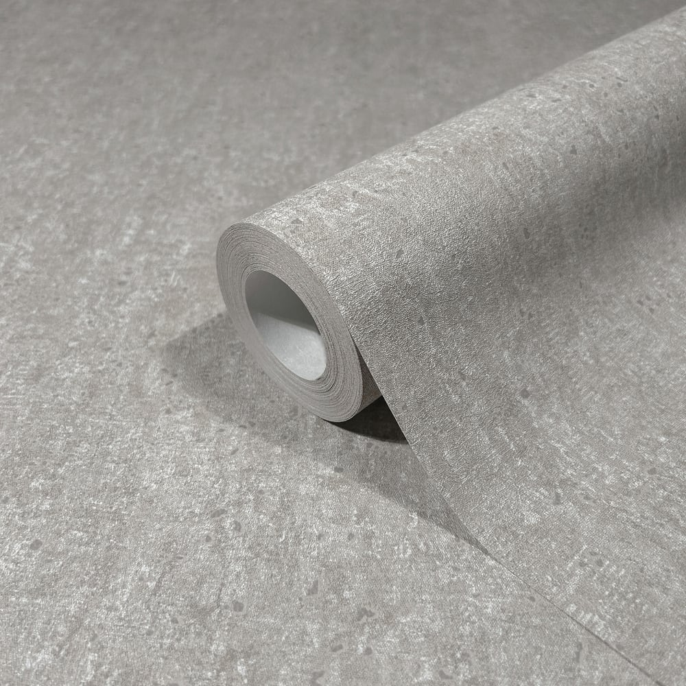 Concrete look Wallpaper in grey color - pattern number 35134 - by Galerie in the City Romance collection