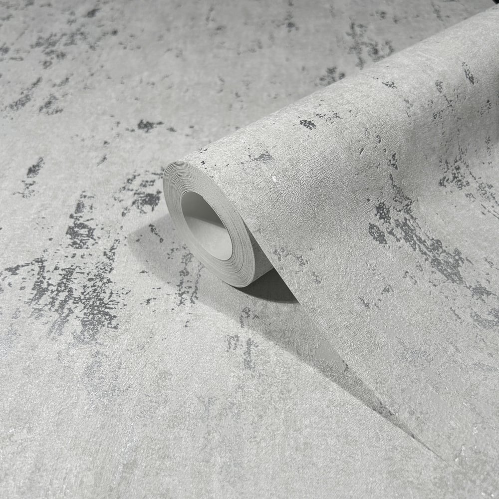 Concrete look Wallpaper in grey color - pattern number 35144 - by Galerie in the City Romance collection