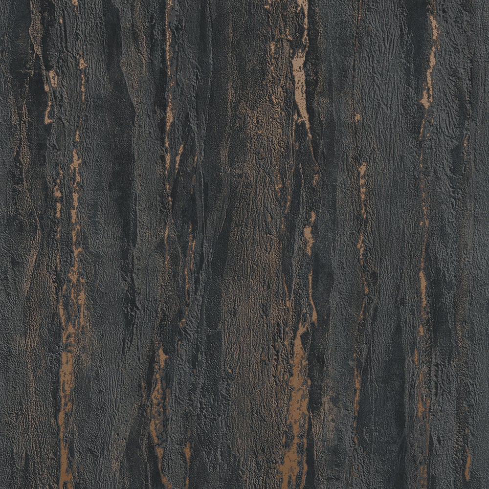 Plaster look Wallpaper in anthracite color - pattern number 35156 - by Galerie in the City Romance collection