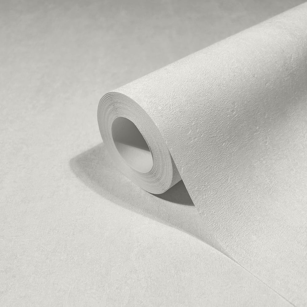 Concrete look Wallpaper in white color - pattern number 35161 - by Galerie in the City Romance collection