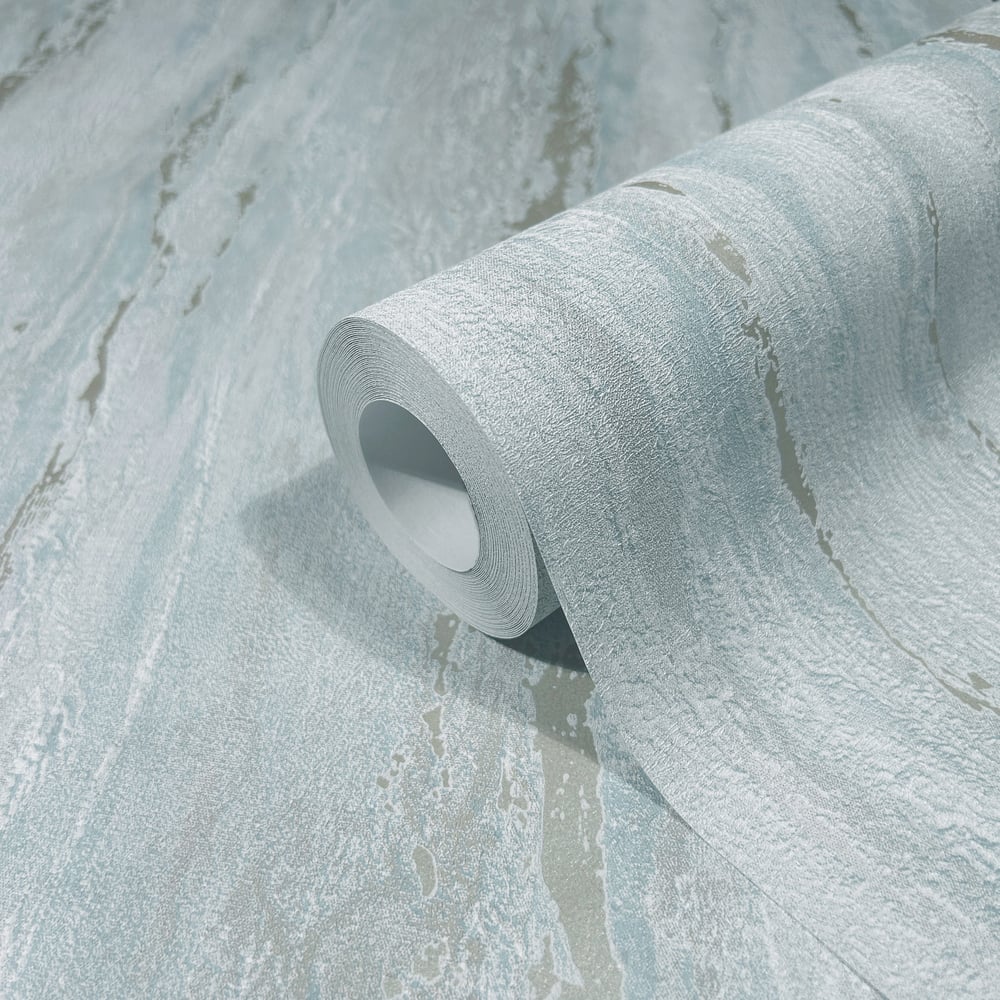 Plaster look Wallpaper in white color - pattern number 35165 - by Galerie in the City Romance collection