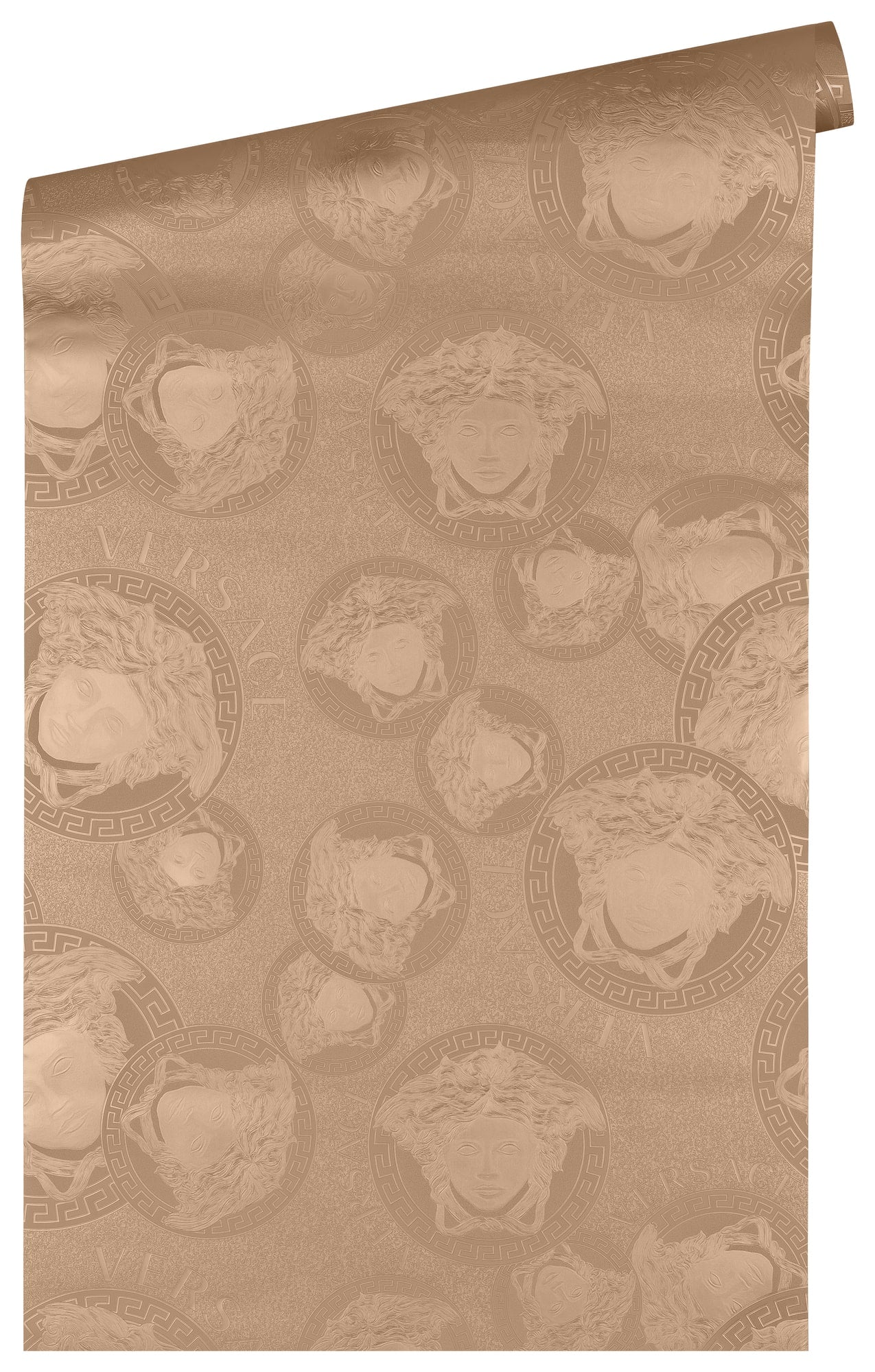 Gilded Age wallpaper in blush color - pattern number 384612X - by Seabrook in the Versace Volume 5 collection