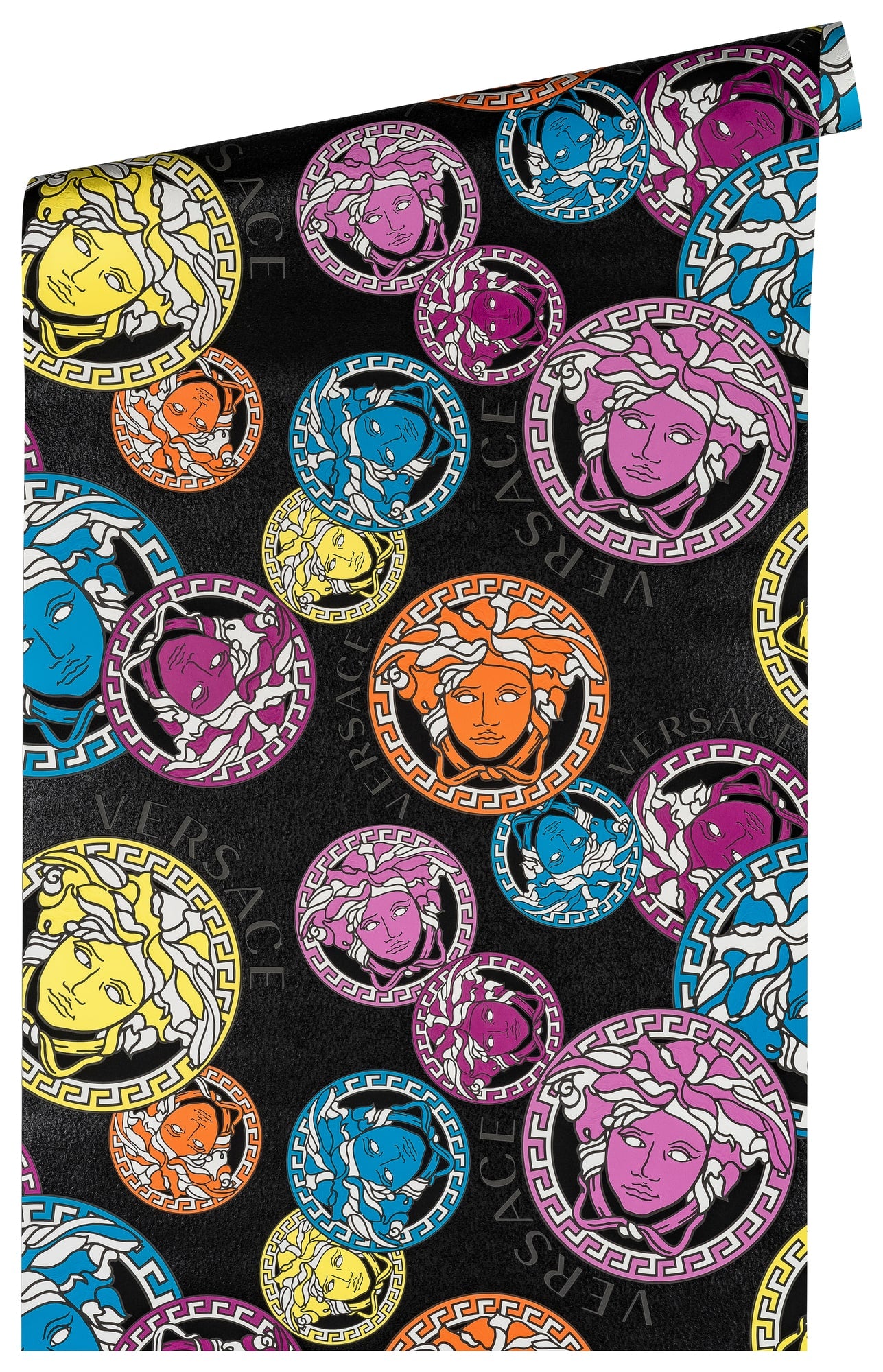 Dynasty wallpaper in galaxy color - pattern number 386104X - by Seabrook in the Versace Volume 5 collection