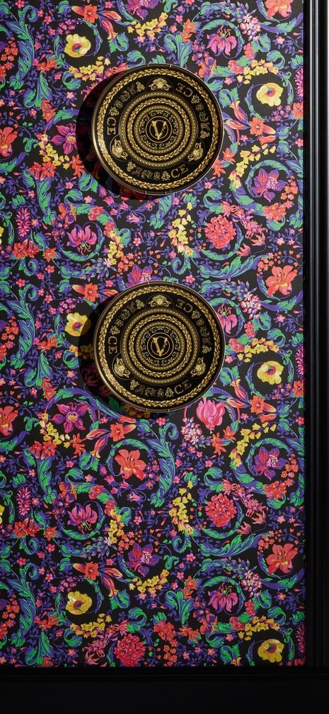 Empress wallpaper in prism color - pattern number 387061X - by Seabrook in the Versace Volume 5 collection