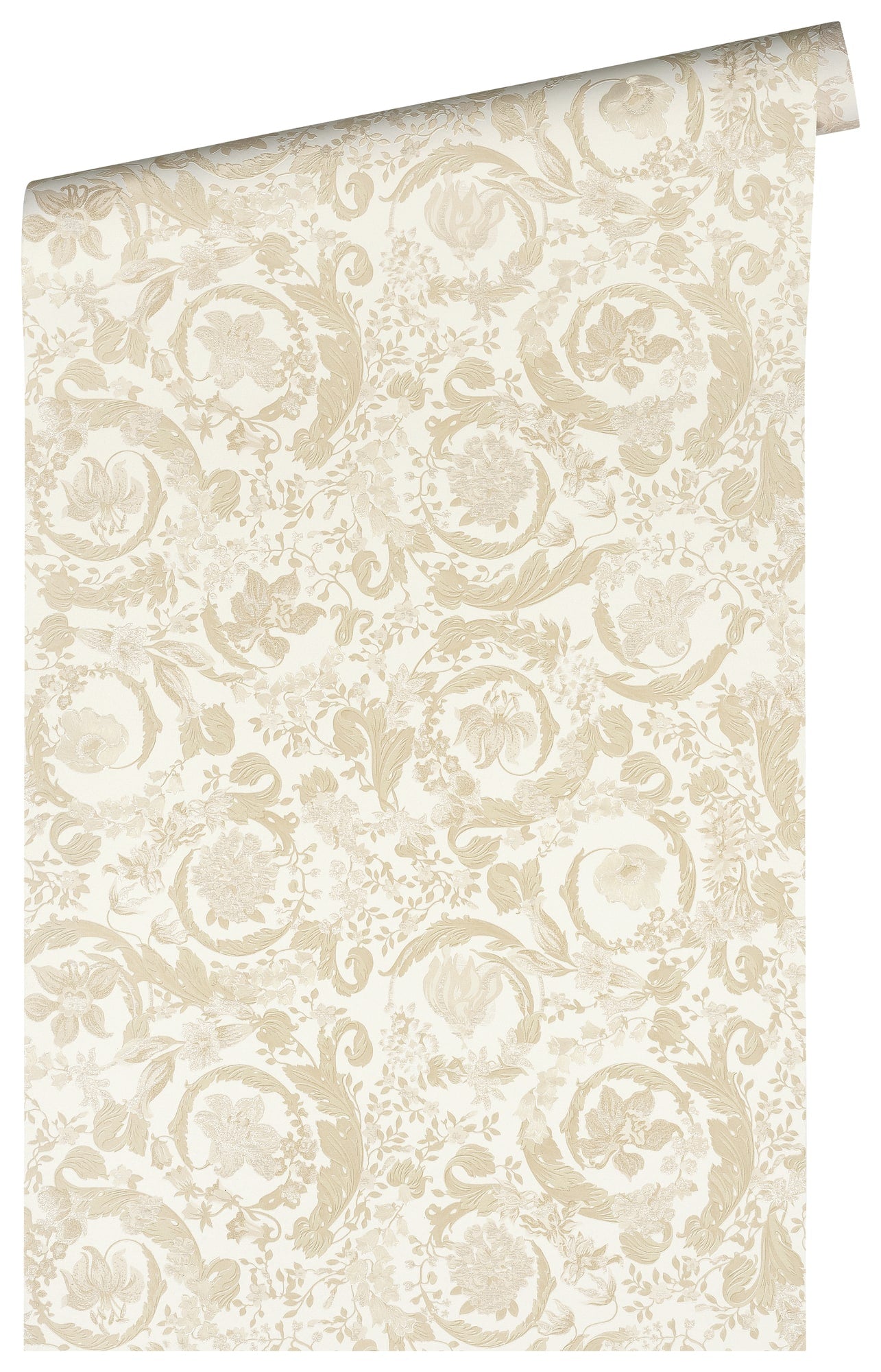 Empress wallpaper in butterscotch color - pattern number 387063X - by Seabrook in the Versace Volume 5 collection