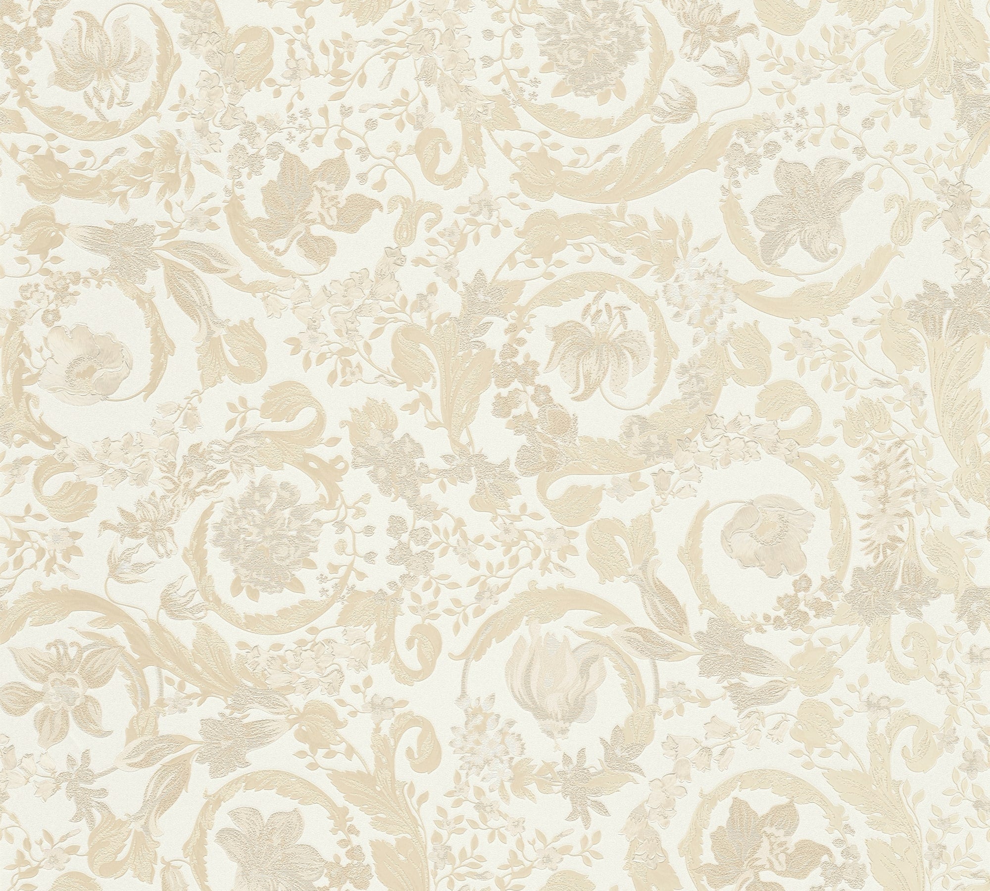 Empress wallpaper in butterscotch color - pattern number 387063X - by Seabrook in the Versace Volume 5 collection