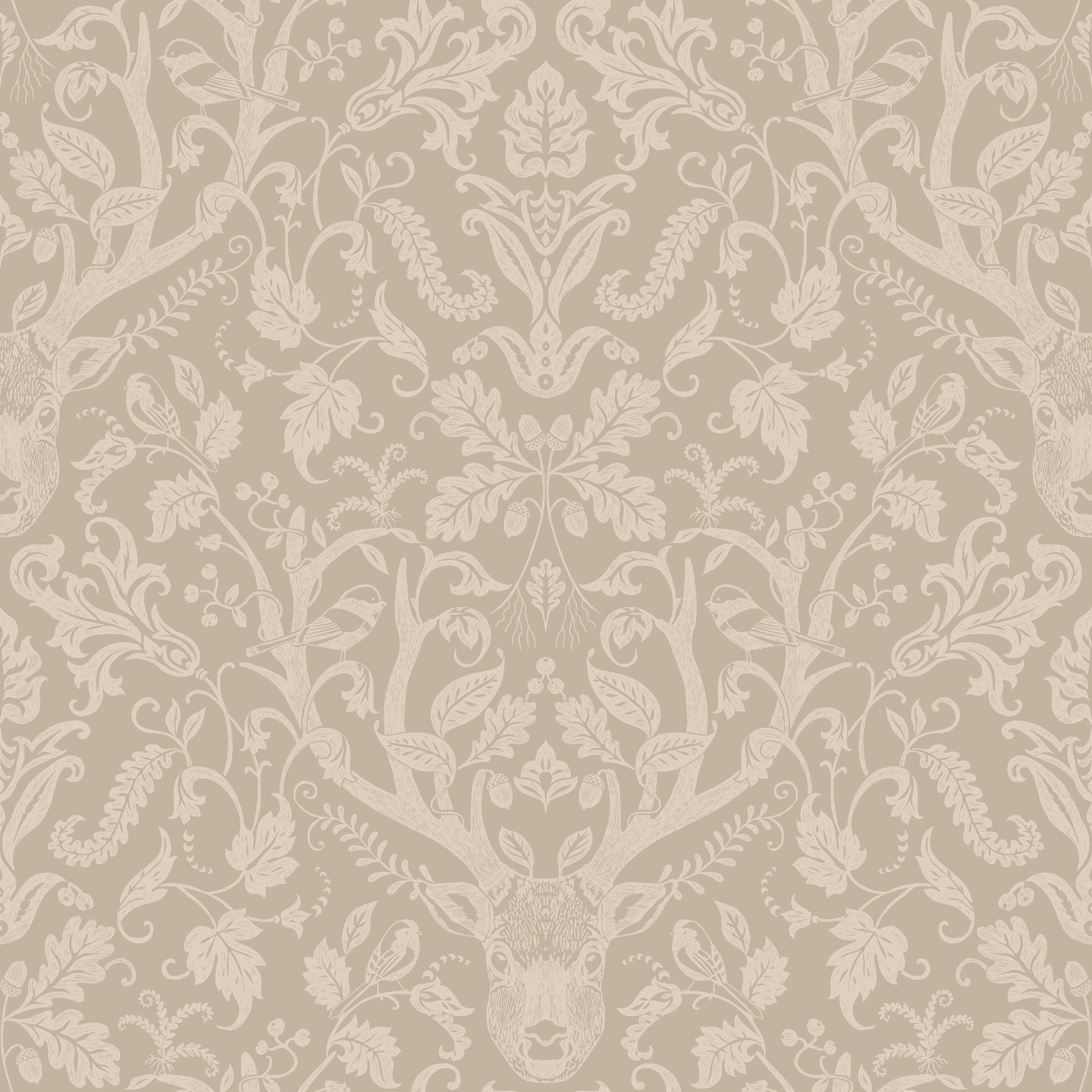 Kiwassa fabric in light brown color - pattern number 4169-12705 - by Chesapeake in the Oak and Moss collection